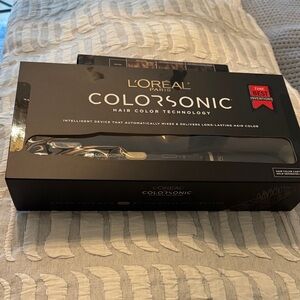 L'Oreal Colorsonic Hair Color Technology Device - Black& color cartridge